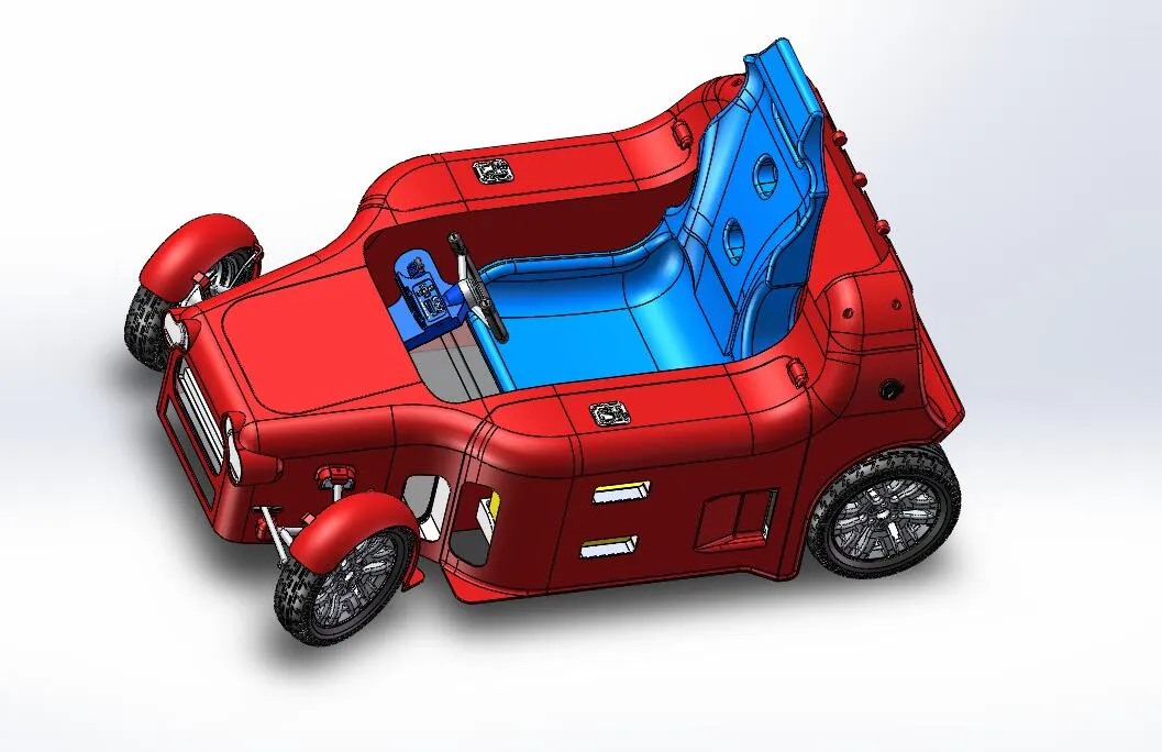 C262-玩具电动车的结构设计[含SW三维图]