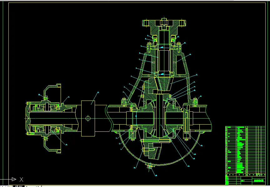 C269-小型低速载货汽车非断开式驱动桥设计