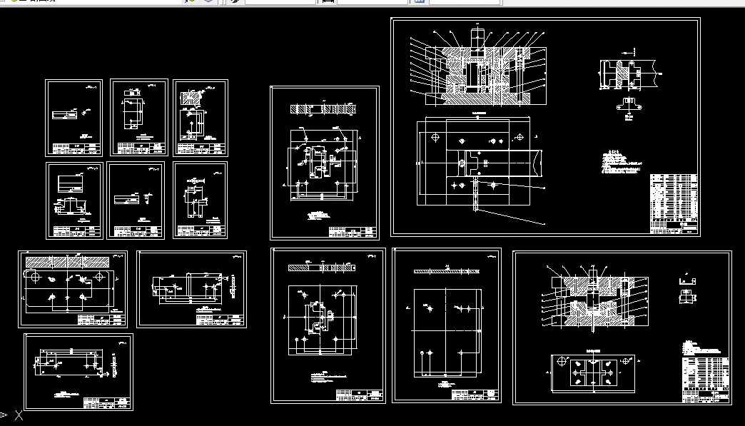 14张CAD图纸