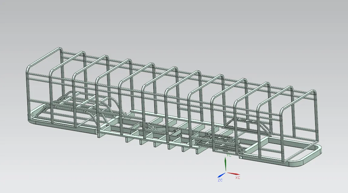 C372-12m客车车架结构设计及分析