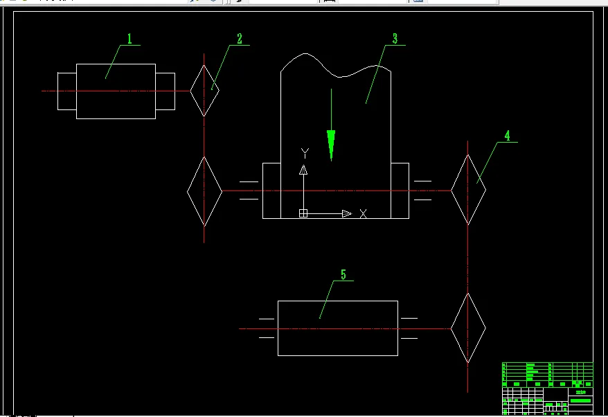 烘干系统传动方案A1