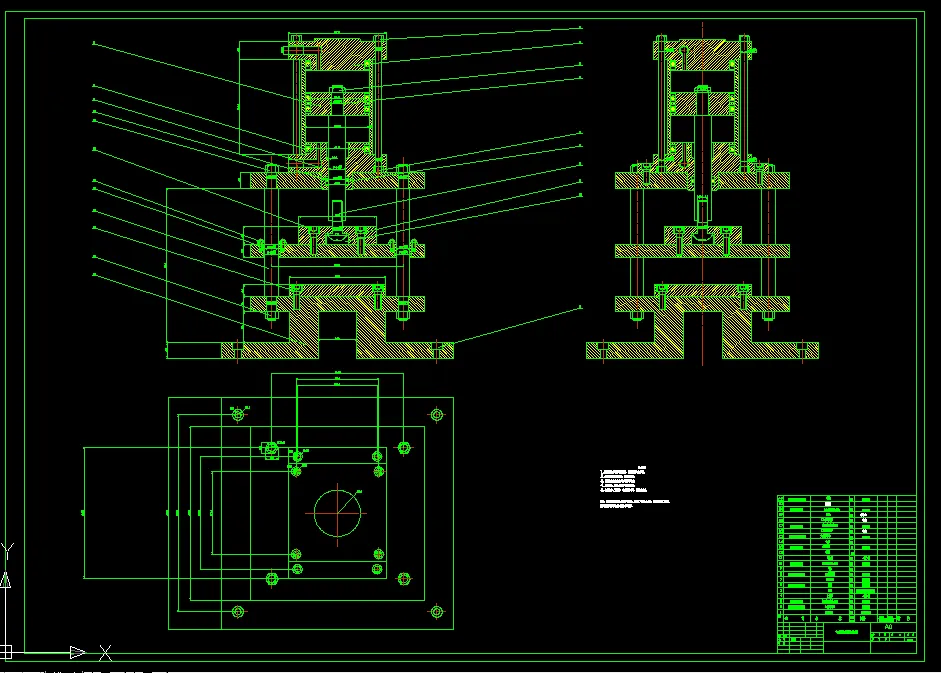 C530-小型气动压力机的设计