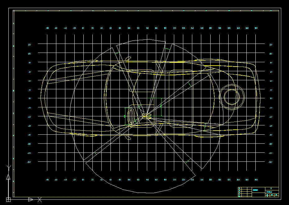 C536-帕萨特(B级轿车)车身总布置设计
