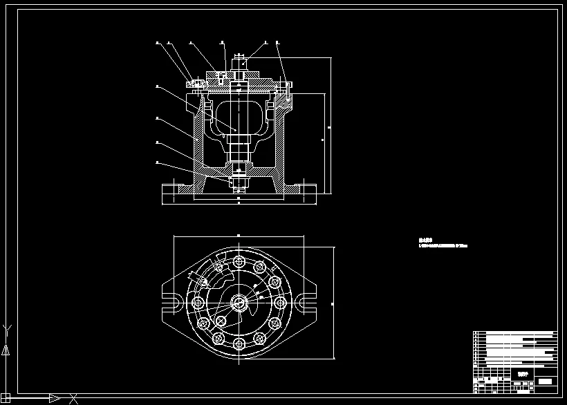 钻床夹具装配图A0