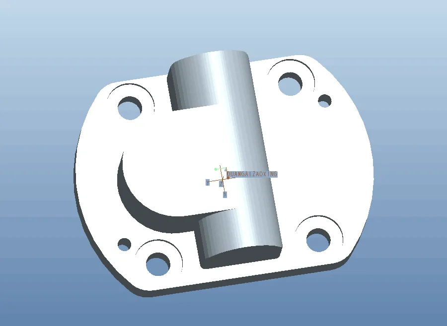 KS263-盖类零件的三维造型与加工工艺分析