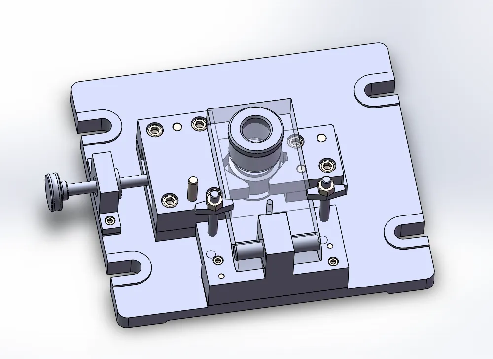 KS377-镶铜套齿轮加工工艺及钻φ32孔夹具设计【含SW三维图】