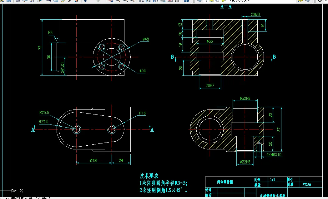 KS483-KCSJ-08阀体工艺及车φ22贯通阶梯孔车床夹具