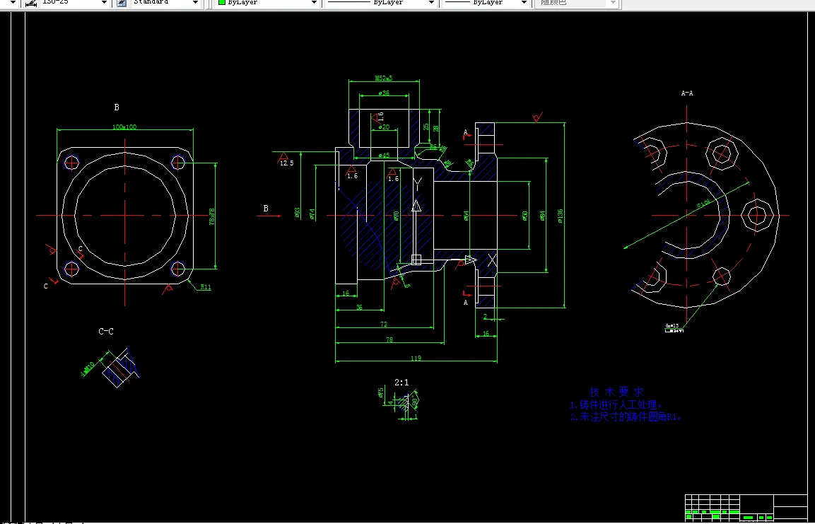 KS501-阀体的工艺规程及钻6-φ13孔夹具设计
