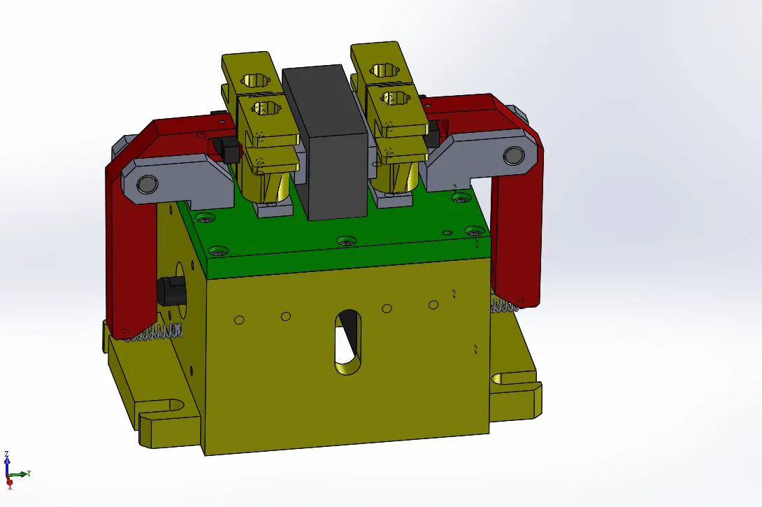 V279B-CA6140车床拨叉[831003]工艺及铣75×40端面夹具设计[含SW三维图]