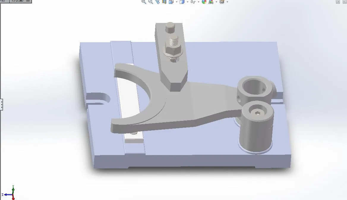 KS718B-倒II挡拨叉零件加工工艺及铣直径15平面夹具设计