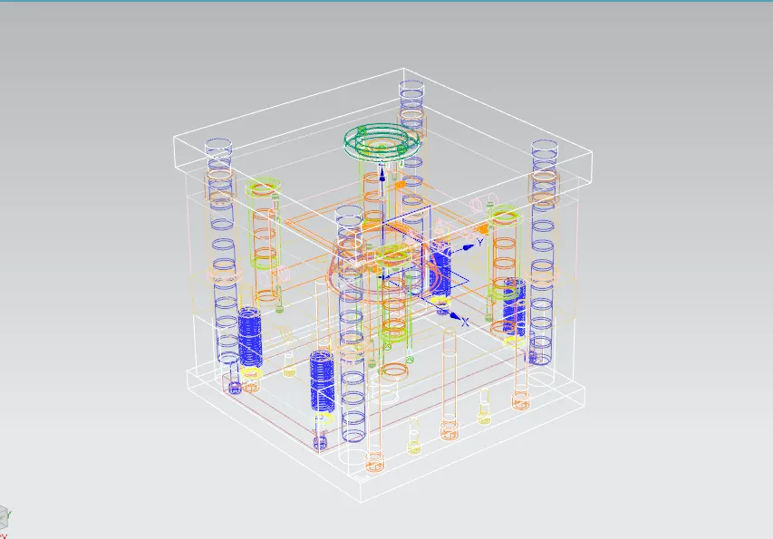 F834-塑料狗粮碗注塑模具设计[含UG三维图]