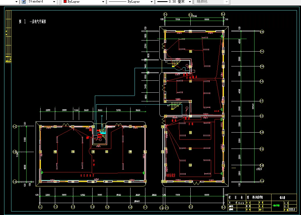 一层电气平面图