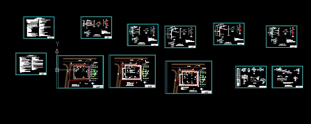 G389-华能地产配套办公及宿舍楼地下室基坑支护设计