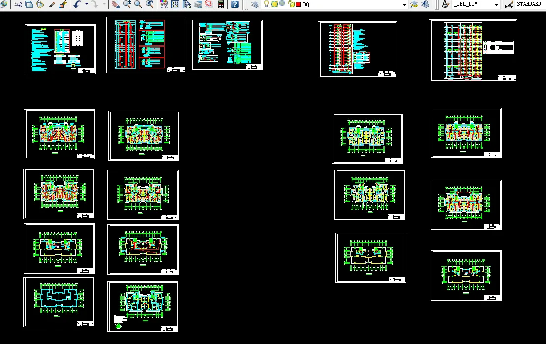 G411-绿地国际花都一期3#楼电气系统设计