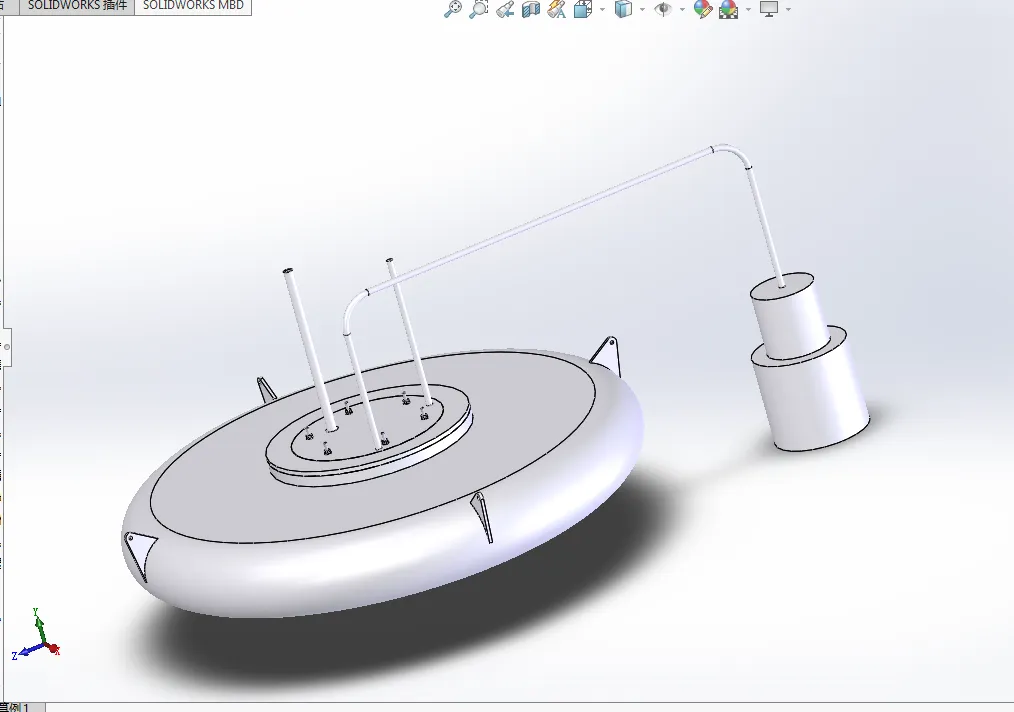H228-刑侦物证采集系统--水下物证搜寻装置的设计和实现[含SW三维图]