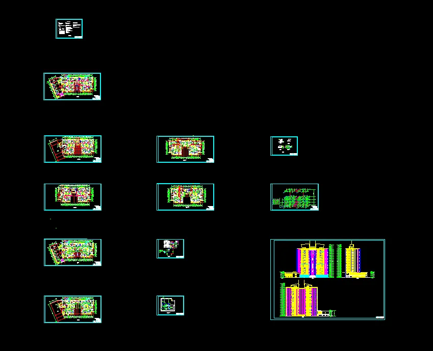 H261-南京市某住宅楼中央空调系统工程设计-22+2层