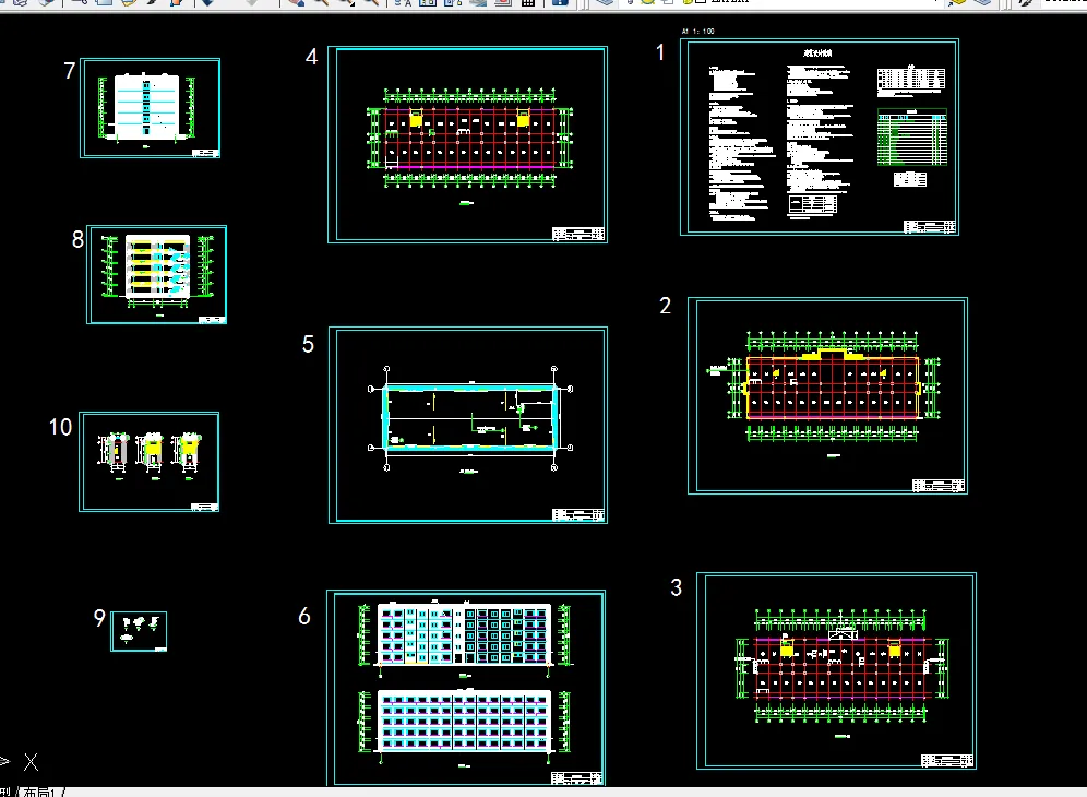 H291-洛阳市第十九中学学生宿舍楼建筑与结构设计-5层5千平米