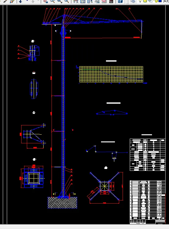 H833-QTZ40塔式起重机塔身的优化设计