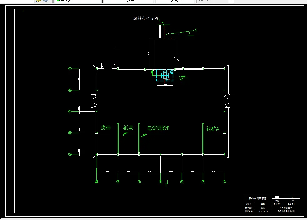 D273-年产2.5万吨镁铬砖生产车间设计