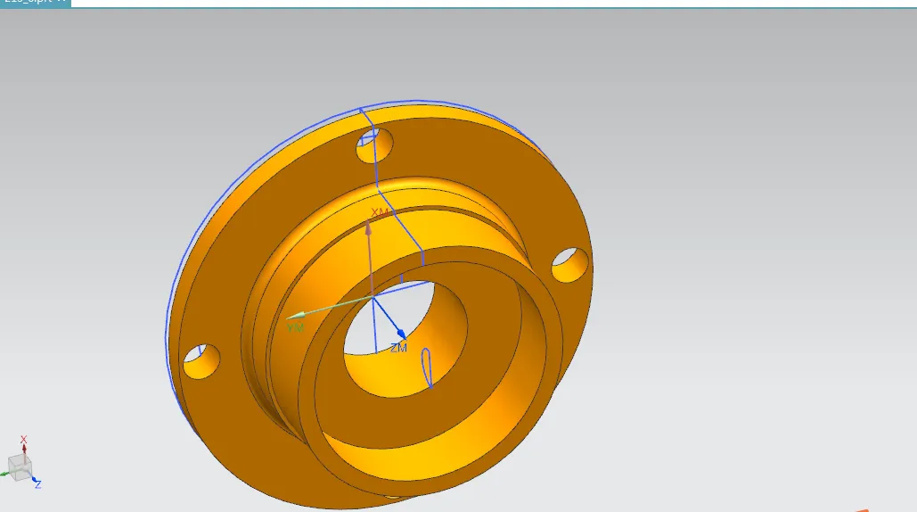 i271-盘类零件加工工艺优化与仿真[含UG三维图]