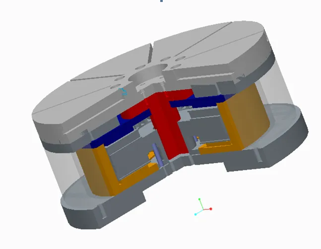 i532-直驱转台设计【含creo三维】