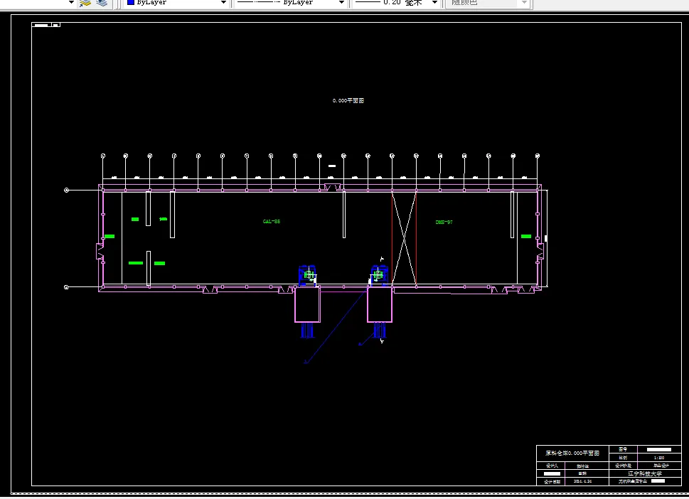 原料仓库平面图