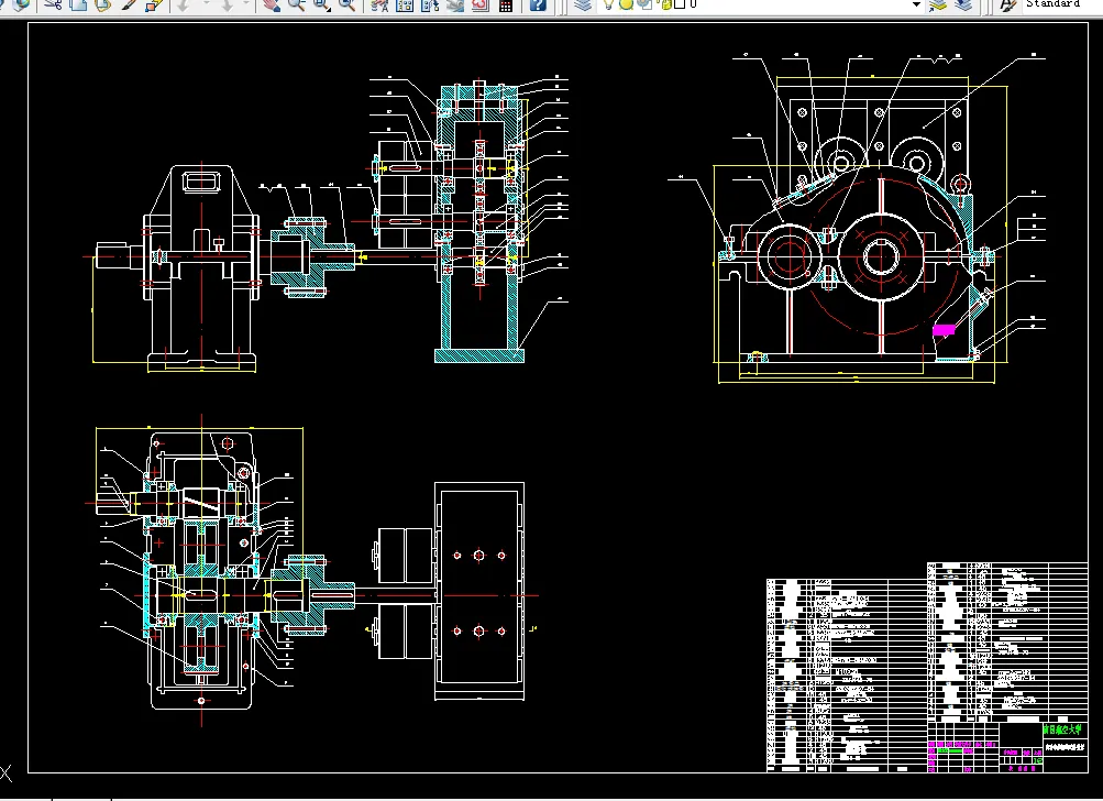 送料装置装配图