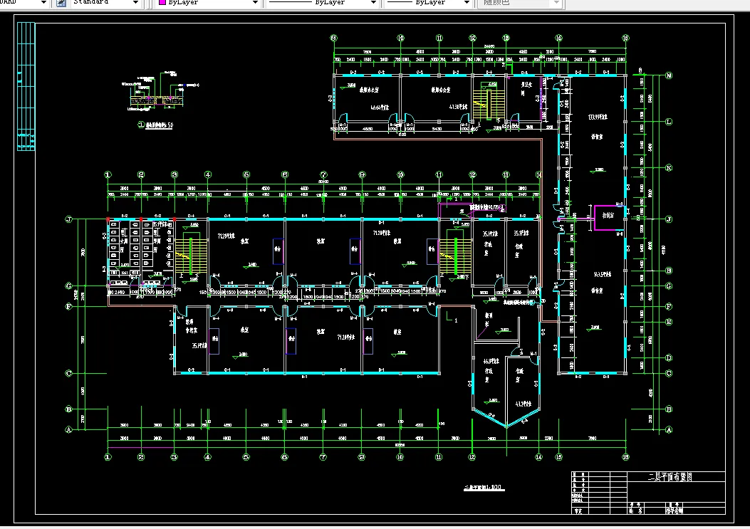 J197-三层框架结构教学楼设计【含施工组织]4184平米