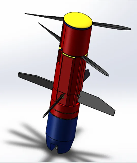 J215-微小型共轴双旋翼飞行器设计[含SW三维图]