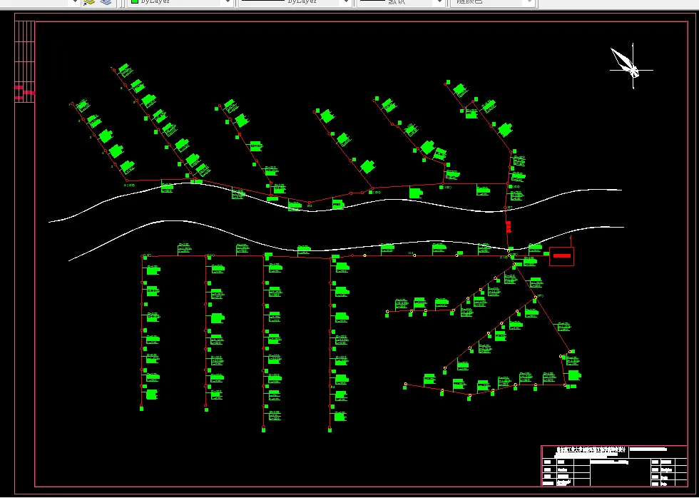 1-长春A市街区平面图方案B