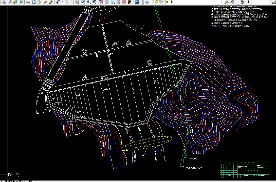 J434-B江水利枢纽工程设计
