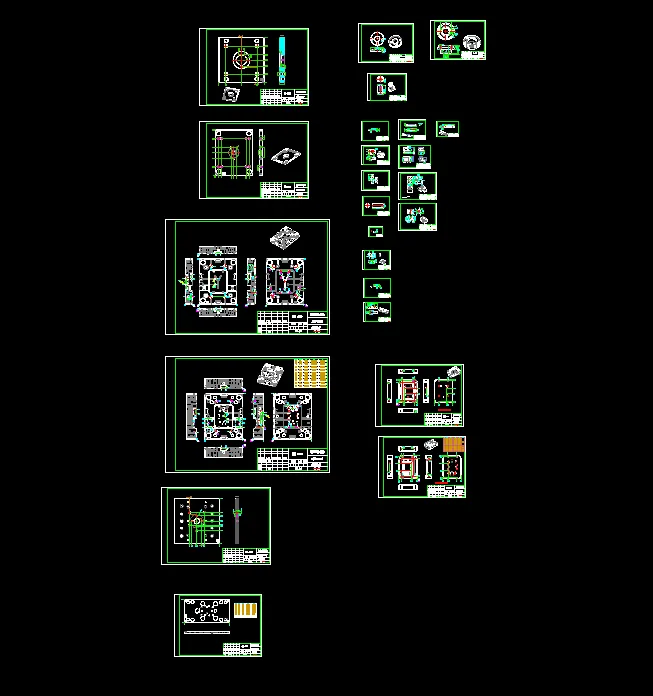 模具零件图23张