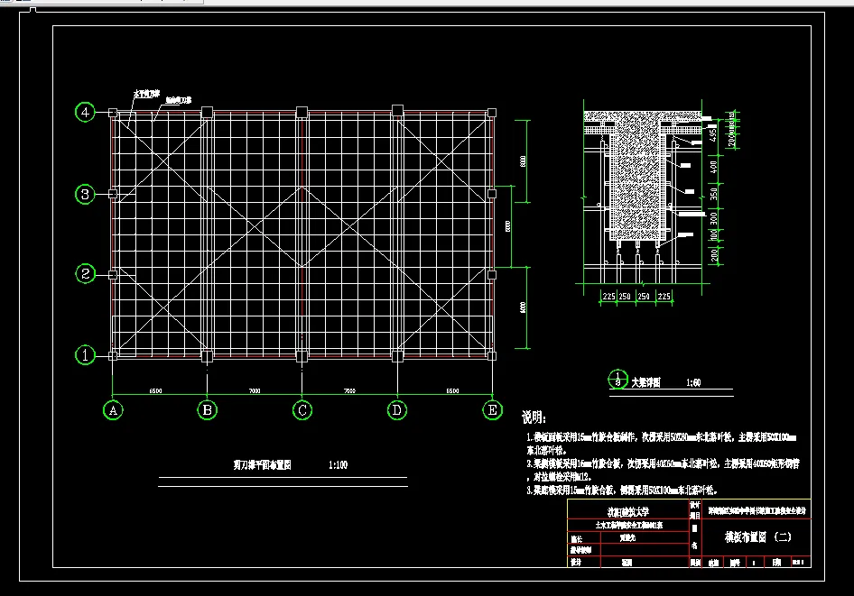 模板布置图 （二）