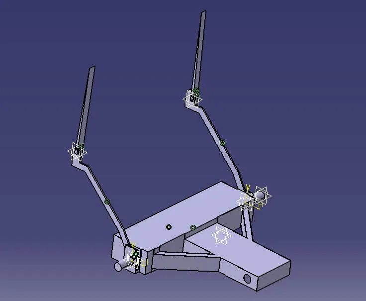K372-栏板起重运输车机构的设计【含catia三维】