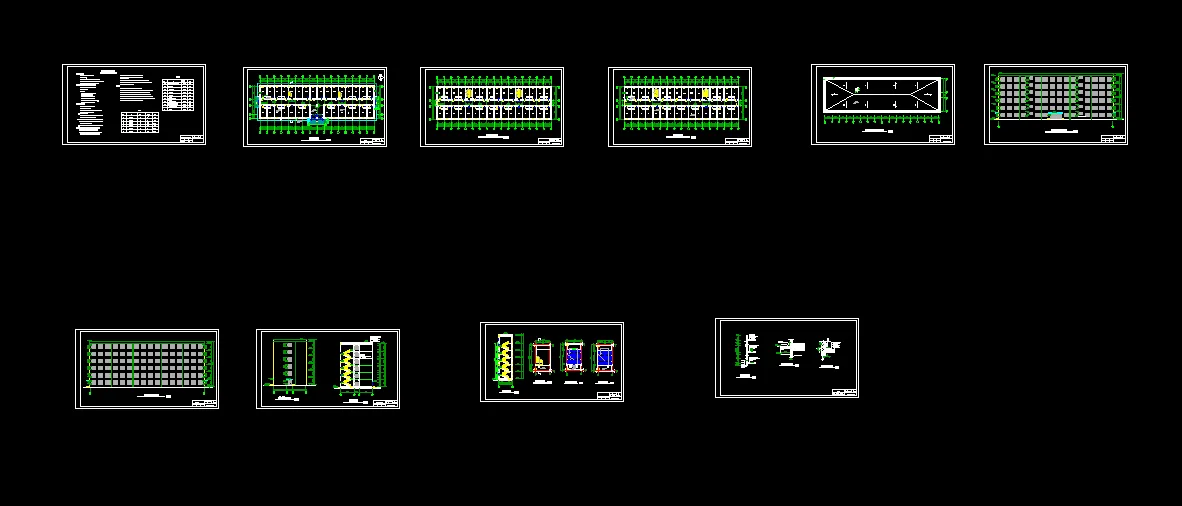 K426-驻马店市实验中学公寓楼设计-6层5548平米