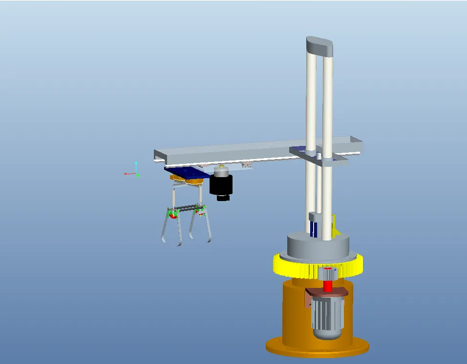 K484-面粉袋码垛机设计[含三维图]
