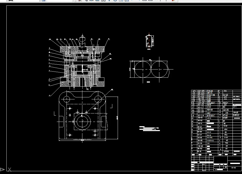 落料拉深复合模