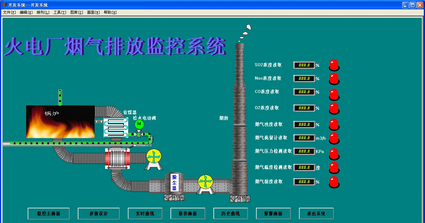 K651-基于S7-200 PLC和组态王组态电厂烟气检测设计
