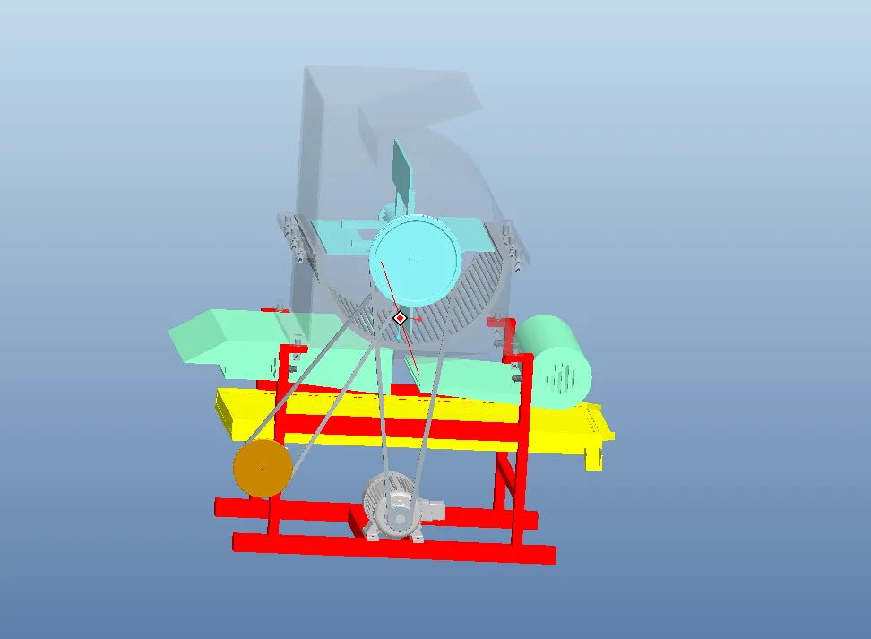 K686-花生剥壳去壳机设计[含Proe三维图]