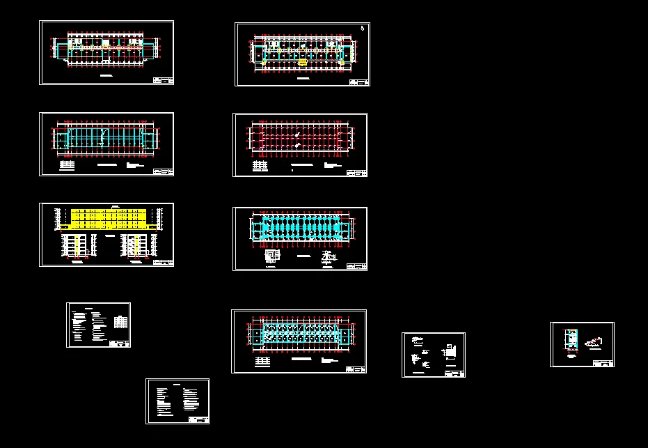K720-辽宁科技大学10号教学楼建筑结构设计-5层5867平米