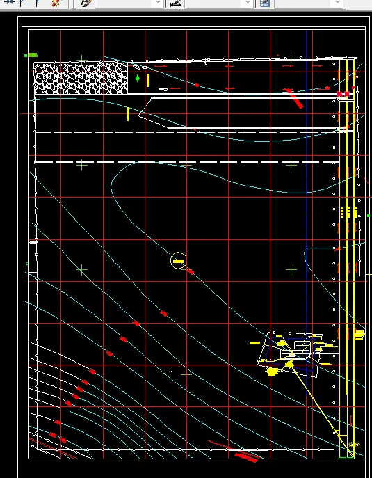巷道布置平面图