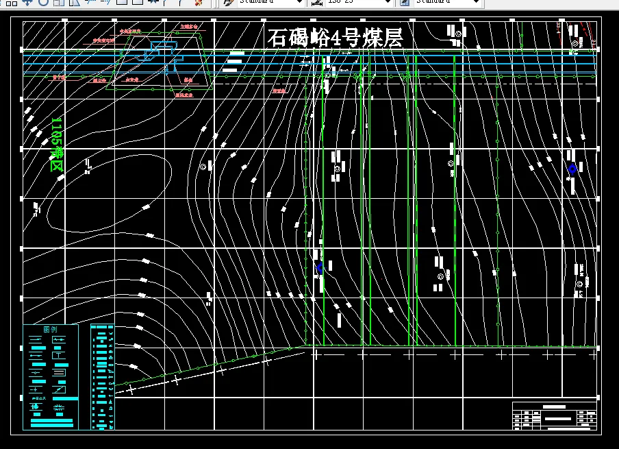 巷道布置平面图