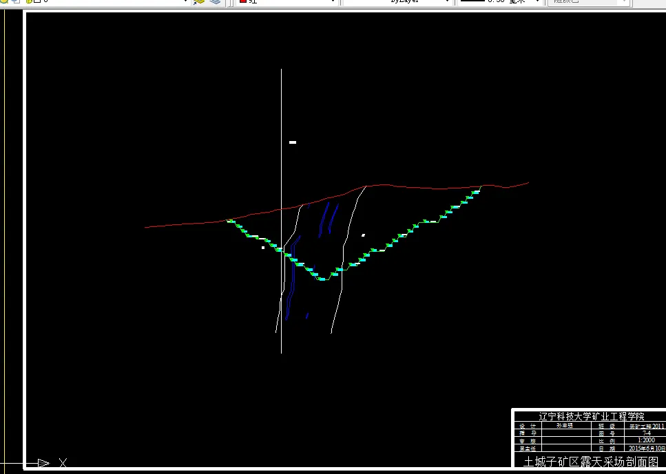 D413-土城子Ⅱ号矿体680万吨年采矿主体方案设计