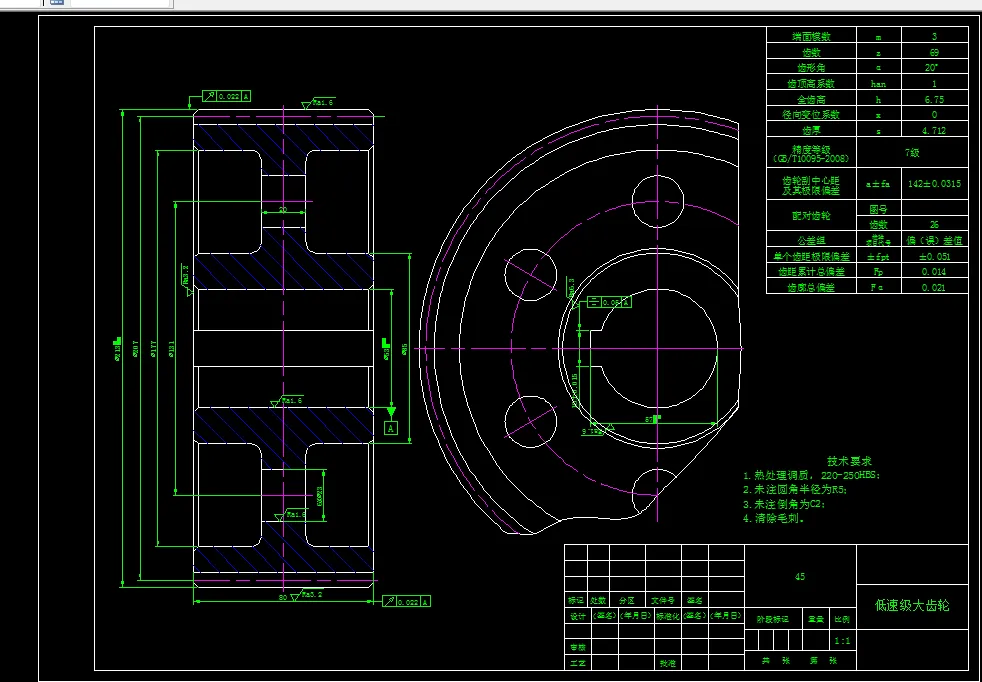 L521-联轴器-展开式二级直齿圆柱-链传动Pw3_nw50
