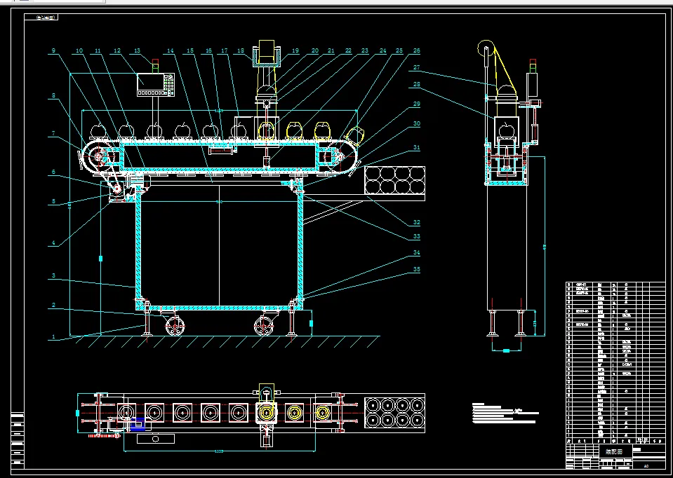 L570-圆形水果自动套网包装机设计