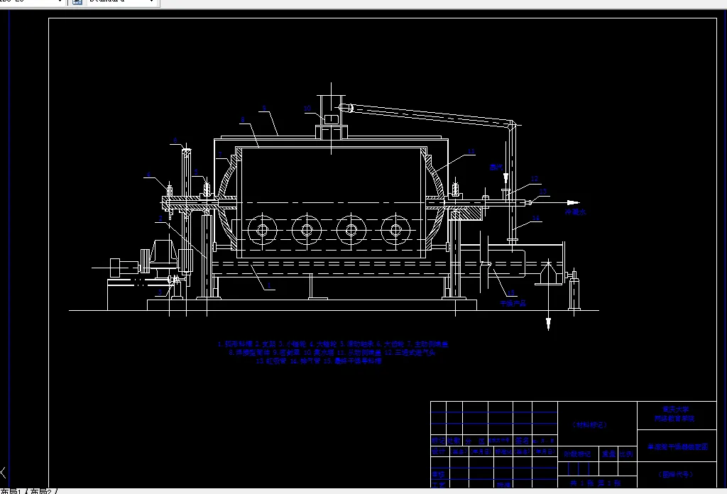 L577-单滚筒干燥器的设计