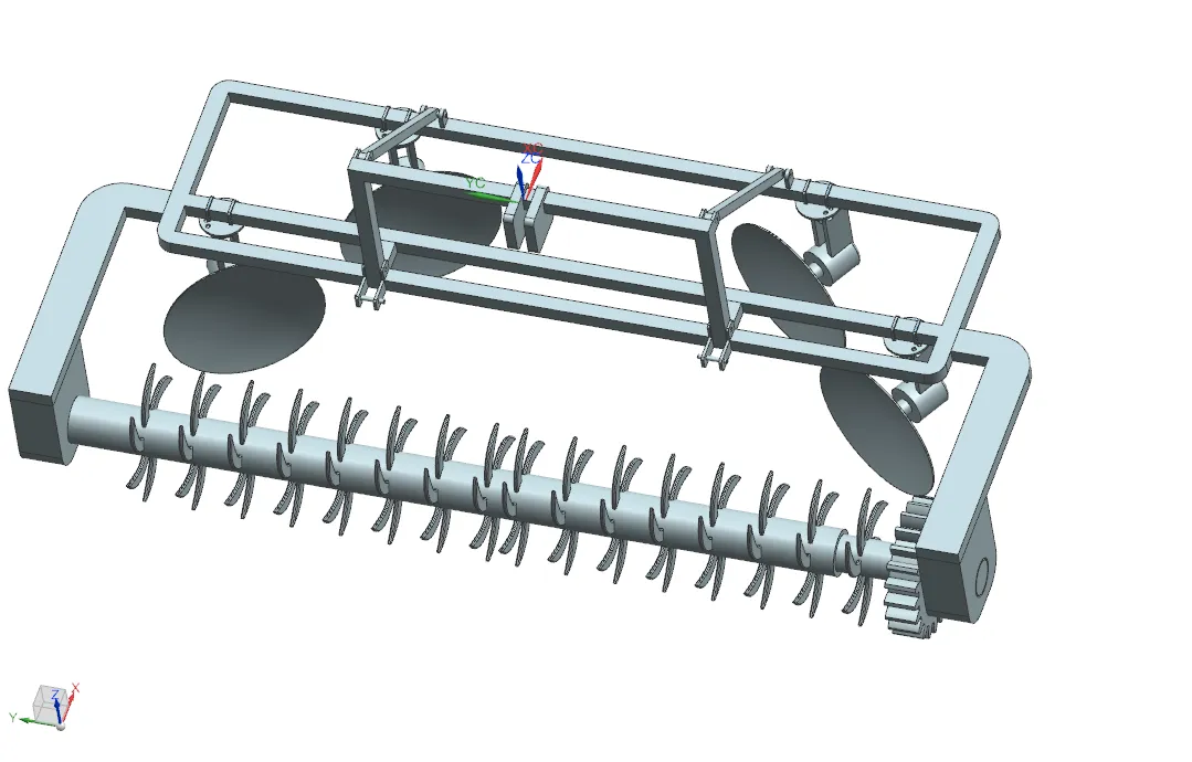 L586-小型烟田起垄机设计[含UG三维图]