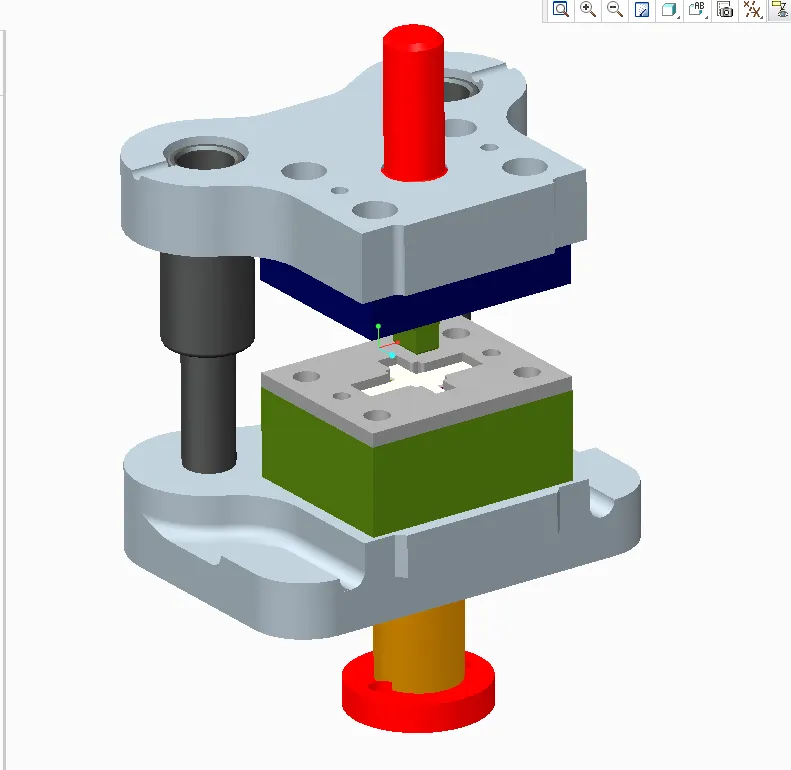 L766-感温片弯曲成形工艺及模具设计[含Proe三维图]
