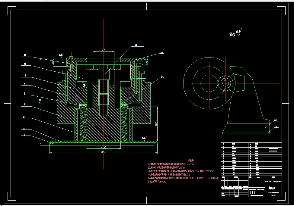 L774-矿井提升机可靠盘式制动器设计