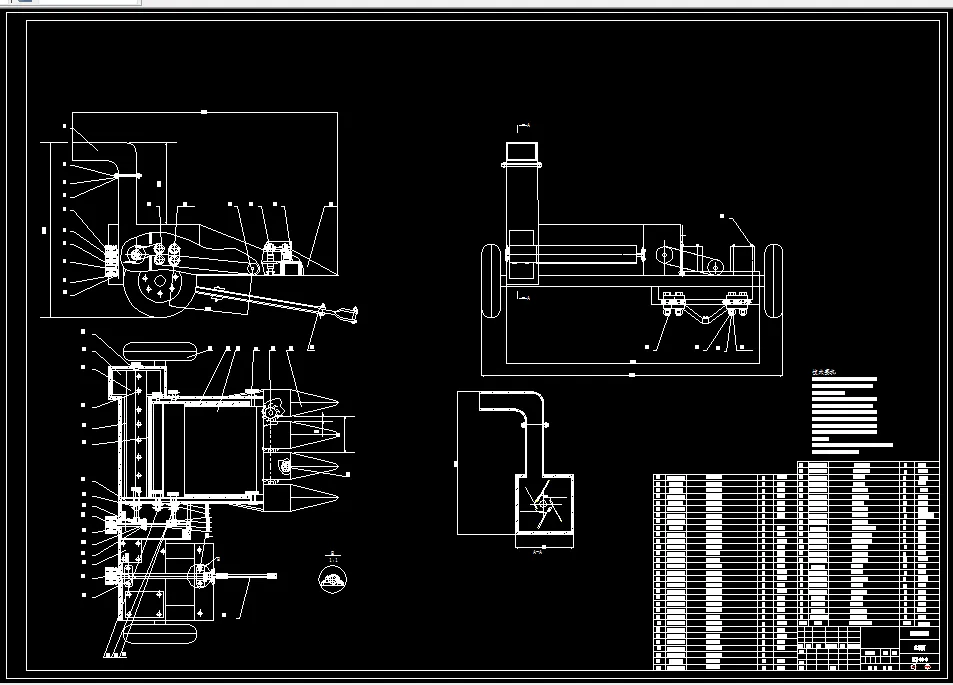 L776-青玉米秸秆收割切碎机的设计